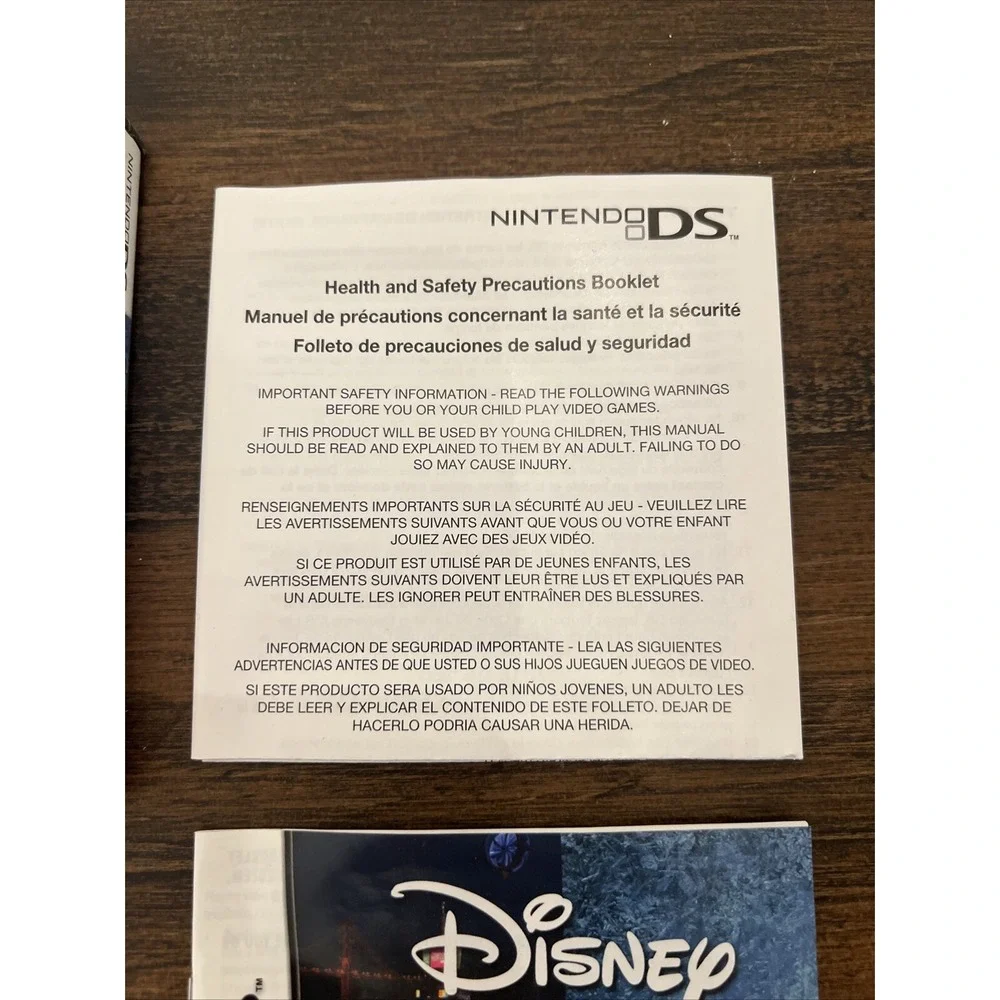 Nintendo DS Disney Big Hero 6 & And Frozen Olaf's Quest 2-Pack